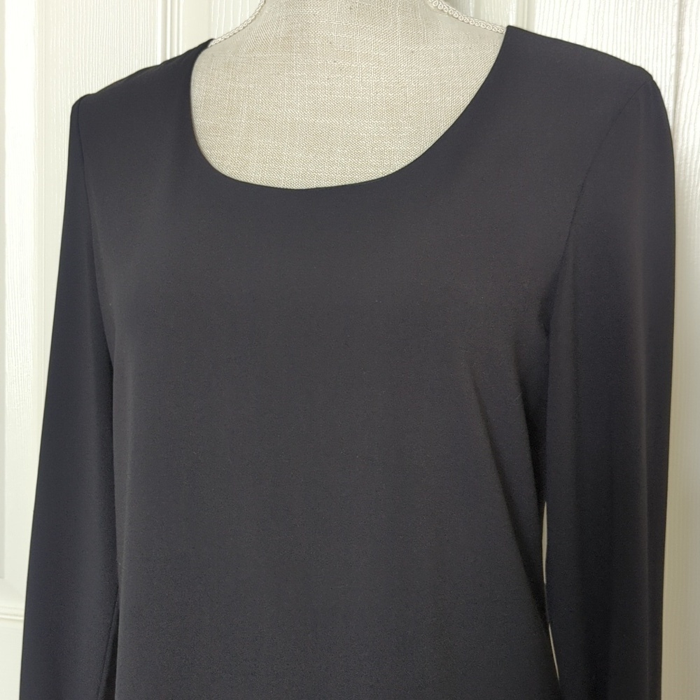 Moschino Cheap and Chic Elegant Black Long Sleeve Dress - Picture 2 of 7